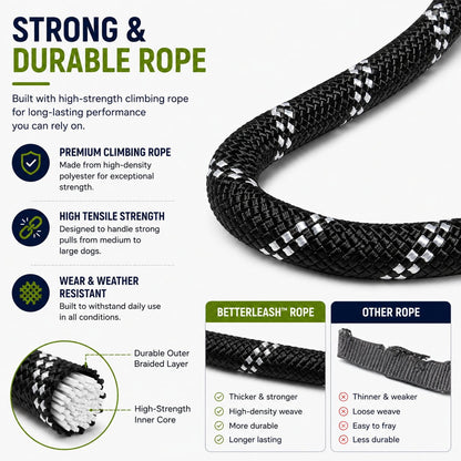 BetterLeash™ Strong Reflective Dog Leash