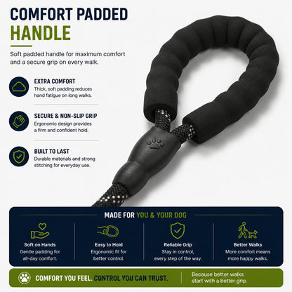 BetterLeash™ Strong Reflective Dog Leash