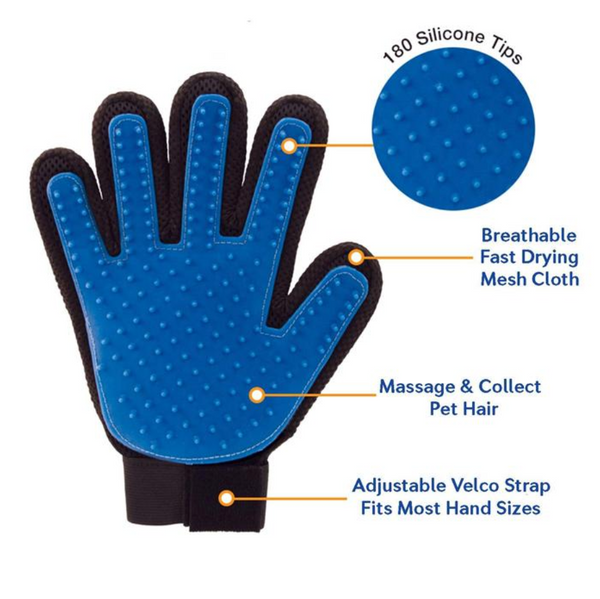 Gentle Deshedding Glove For Dogs